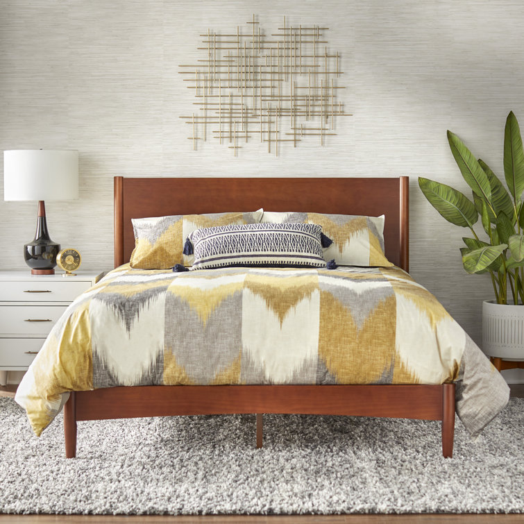 TMS Queen Low Profile Platform Bed Wayfair.ca